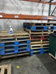 USED Wooden Pallets $1/pallet - Pickup ONLY - East Williamsburg, Brooklyn