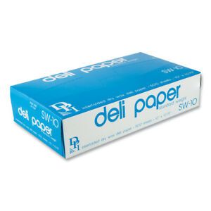 DurablePak SW10XXBX Interfolded Deli Sheets 10&#034; X 10 3/4&#034; 500/Box