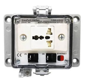 GRACEPORT P-R2-K3RUV0 N12/4 ETHERNET UNIVERSAL OUTLET