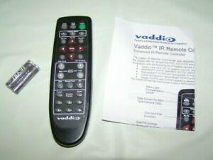 NEW Vaddio IR Remote Commander 998-2100-000 for Sony EVI-D70, EVI-D100, BRC-300