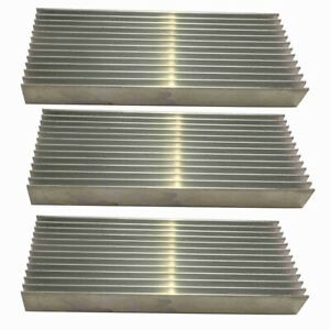 3 Pcs Aluminium Power Amplifier Heatsink Heat Sink 100X40X11mm G6T3 n6