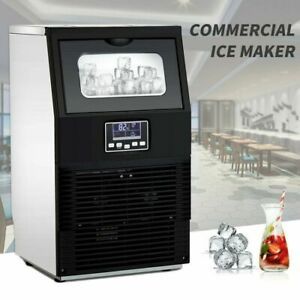 Smad Undercounter Ice Cube Maker Freestanding 88 lbs/day Cafe Restaurant Bar