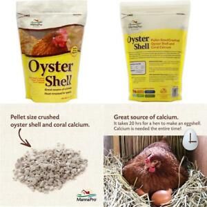 Manna Pro Crushed Oyster Shell | Egg-Laying Chickens | 5 Lb