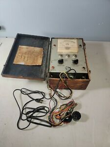 Vintage B &amp; K CRT Cathode Rejuvenator Tester Model 400 untested