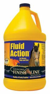 FLUID ACTION Liquid 128 oz Healthy Lubricate Joints Glucosamine Equine Horse
