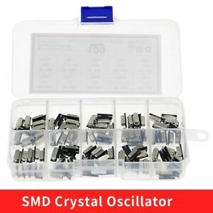 Crystal Oscillator Kit10 Values Hc-49s Quartz Resonator 4mhz 6mhz Diy Electronic