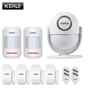 KERUI WiFi PIR Detector Home Security Alarm System APP Control Door Sensor