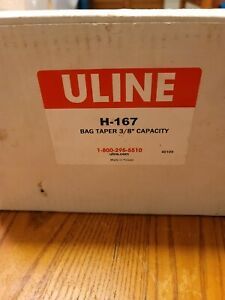 Uline Model: H-167 Bag Taper 3/8&#034; Capacity.  New Old Stock  &lt;