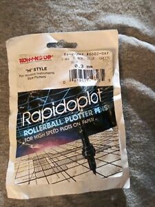Rapidoplot Rollerball Plotter Pens Houston Instrument Plotter
