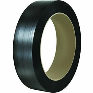 Aviditi Core Hand Grade Polypropylene Strapping Embossed 5/8&#034; X 5400&#039; 16&#034; X 6...