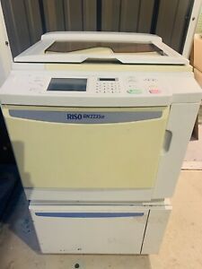 Refurbished RISO RN223UI Networked Legal Duplicator Printer RN2235 w/Black Drum