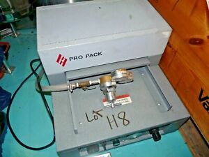 Hannan Pro Pack B6X2 Blister / Tray Heat Sealing Machine w/ Digital Display