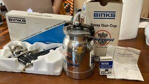 Binks Spray Gun Model 7 with Binks 81-350 Spray Gun Cup