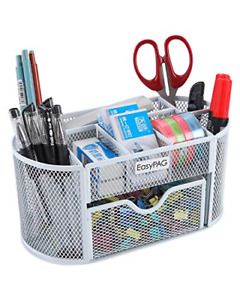 EasyPAG School/Office Desk Accessories Organizer 9 Components Desktop Supplies