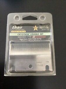 Oster Pro Cryotech Combo Set Top Bottom Blade ClipMaster 78511-126 61511-12
