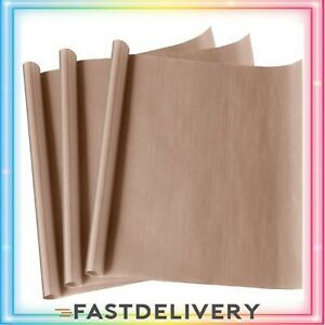 3 Pack 16 x 20&#034; PTFE Teflon Sheet for Heat Press Transfer Non Stick Paper Reu...
