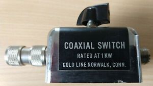 Gold Line Norwalk - Coaxial Switch 1kW Amateur Radio (Made in USA)