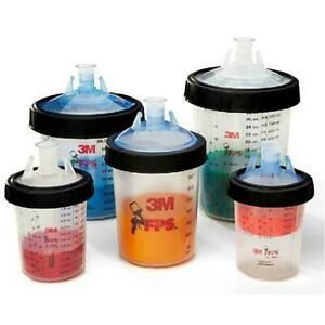 3M(TM) PPS(TM) Standard Lids and Liners, 22oz, 50 lids &amp; liners per kit, 1
