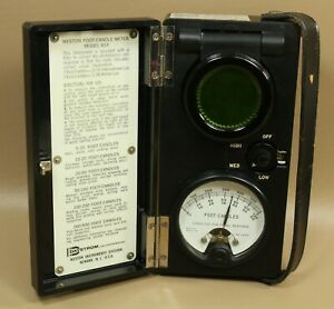 Weston 614 foot-candle meter, Daystrom, Inc.