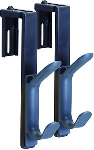 Officemate Double Coat Hooks for Cubicle Panels, Adjustable, Comes in 2 Pack (22
