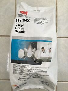3M Dual Cartridge Paint Respirator LARGE Size  7193