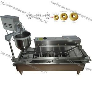 300-1200pcs Heavy Duty Electric Auto Donut Making Machine Doughnut Maker Fryer