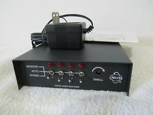 PELCO VS5104 VIDEO SWITCHER w/ Power Adapter - NEW No Box