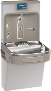 Elkay Lzs8Wslp Enhanced Ezh2O Bottle Filling Station  Single Ada Cooler, Filter