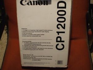 CANON CP1200DII Desktop Printing Calculator. Free Shipping !