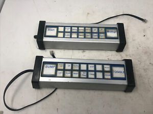 2 NCR CORP BUMP BARS 1635-XXXX-YYYY RESTAURANT CONTROL TIMER FOR GRILL FRYER