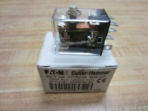 Cutler Hammer D7PR23A Relay DPDT 120VAC With Indicator Light Series A2