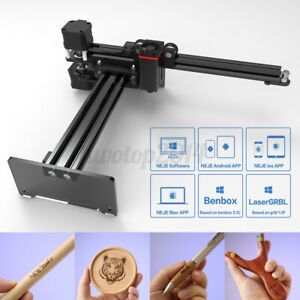 7W Smart Laser Engraver DIY Machine 450nm Desktop Logo Picture Metal Printer