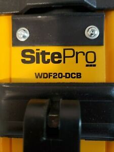 NEW SitePro WDF20-DCB Wood/Fiberglass Dual-Clamp Tripod Shoulder Strap
