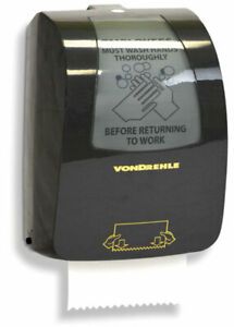 Harbor HDMHF1 Black Plastic Paper Towel Dispenser 16 H x 10.2 W x 12.1 L in.