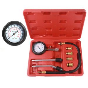 BETOOLL HW0130 8Pcs Petrol Engine Cylinder Compression Tester Kit Automotive Too