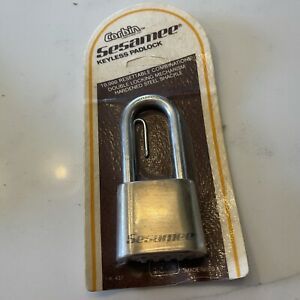 Vintage USA Corbin Sesamee Keyless Padlock