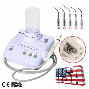 FDA Approve Self-Water Dental Ultrasonic Piezo Scaler fit Woodpecker EMS E1 Set