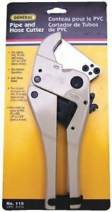 General Tools 318-119 1-4 Inch-1-5-8 Inchod Pvc Cutter