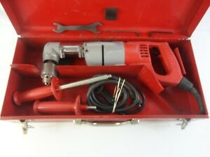 MILWAUKEE 1107-1 Heavy Duty 1/2&#034; Two-Speed Right Angle Drill