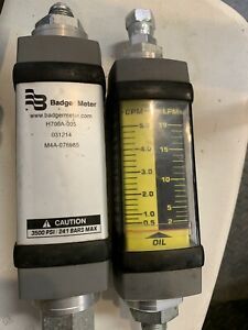 HEDLAND H700A-005 Flowmeter, GPM/LPM 0.5 - 5.0 / 2-19