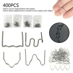 400pcs/set Hot Staples Replacement Stainless steel Welder Stapler Welding