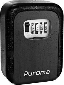 Wall Mountable Outdoor Safe Strong Key Lock Box With Key