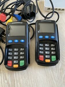 Two Pax SP30 pinpad credit card readers POS