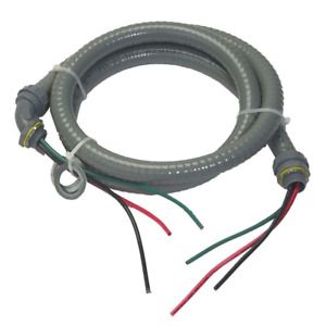 Liquidtite 10/3 x 6 ft. AC Whip