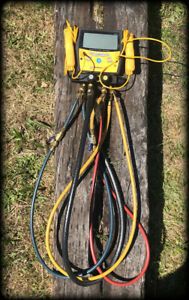 Fieldpiece SMAN460 Wireless 4-Port Digital Manifold + Micron Gauge