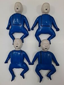 4x CPR Prompt Infant Baby Manikin Nursing EMT AED Trainer Full Body