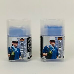2 NEW Ergodyne Chill Cool Band Towel 6603 Evaporative Work Festival Container