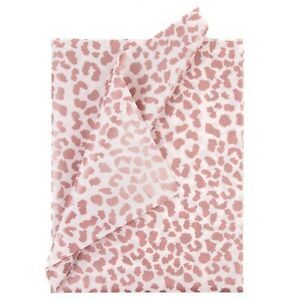 Tissue Paper - Rose Gold Cheetah - 100 Sheets