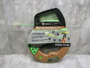 Southwire FTSP3-240NCT SIMPULL Fish Tape 3mm 240-Feet Flexible Plastic Leader!