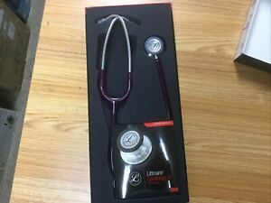 3M Littmann Cardiology IV Doctor Nurses Stethoscope ~ 27 Inch-Plum Tube